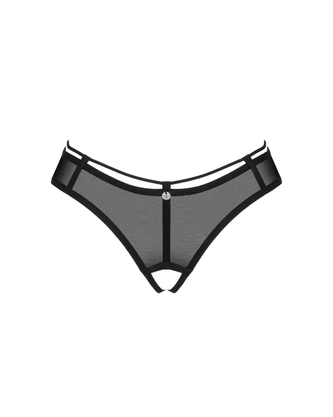 String ouvert Roxelia noir Obsessive, élégance et séduction en lingerie-11