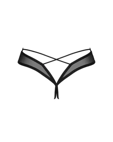 String ouvert Roxelia noir Obsessive, élégance et séduction en lingerie-12