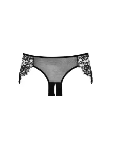 Image de Lavish Crotchless Lace Panties One Size par Allure, lingerie ouverte en dentelle élégante-1