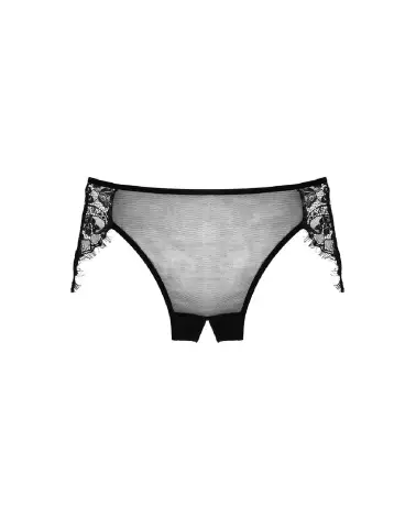 Image de Lavish Crotchless Lace Panties One Size par Allure, lingerie ouverte en dentelle élégante-2