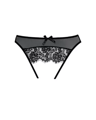 Image du Panty Exposé Allure noir, taille unique - Lingerie élégante et confortable-2