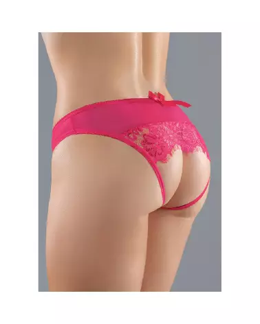 Panty Exposé Rose One Size par Allure, lingerie élégante et séduisante-3