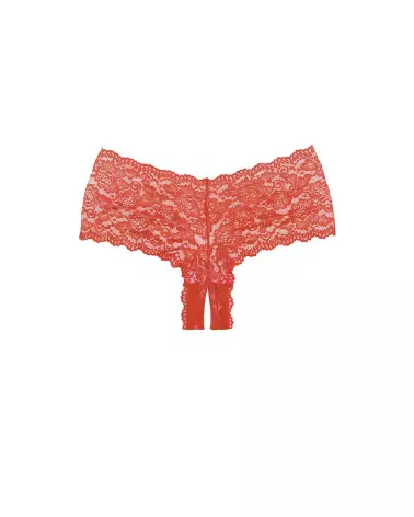 Allure Candy Apple Panty taille unique en strings, culottes et shortys ouverts-2