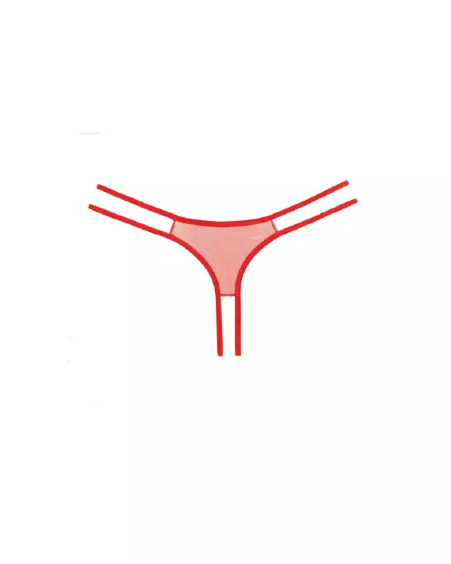 Sweet Honey Panty d'Allure - culotte ouverte taille unique élégante et séduisante-2