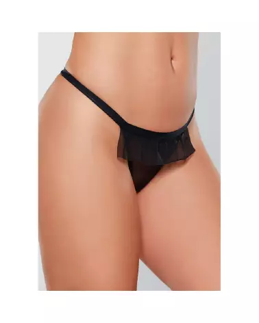 Panty Allure avec mesh avant et nœud arrière-1