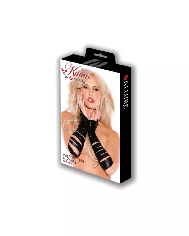 Gants Wild Kitten Allure taille unique élégants et tendance-1