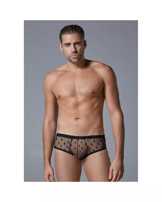 Image du Jockstrap Allure Men's Star Brief taille S/M, sous-vêtement sportif et élégant pour homme-3