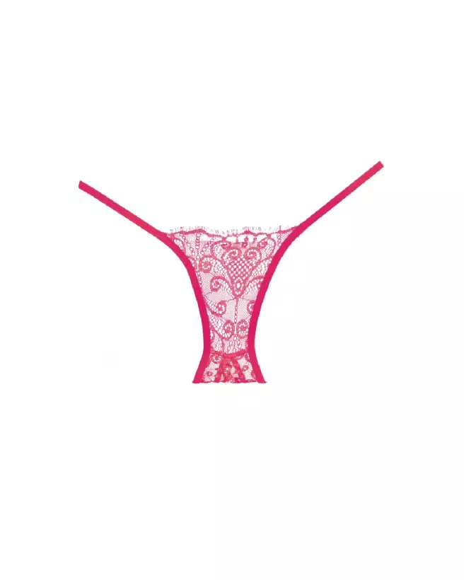 Photo Enchanted Belle Crotchless Panty de Allure, lingerie sexy taille unique-1