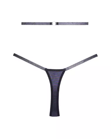 String Cherished en dentelle noire de Allure, lingerie élégante taille unique-3