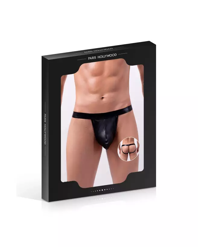 Jockstrap noir L/XL de Paris Hollywood pour un confort et style optimal-3