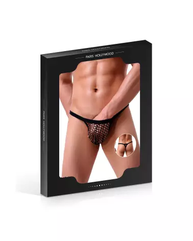 String résille noir taille M/L de Paris Hollywood pour homme-3