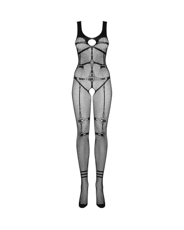 Photo du Bodystocking N123 Noir par Obsessive, lingerie élégante et séduisante-7