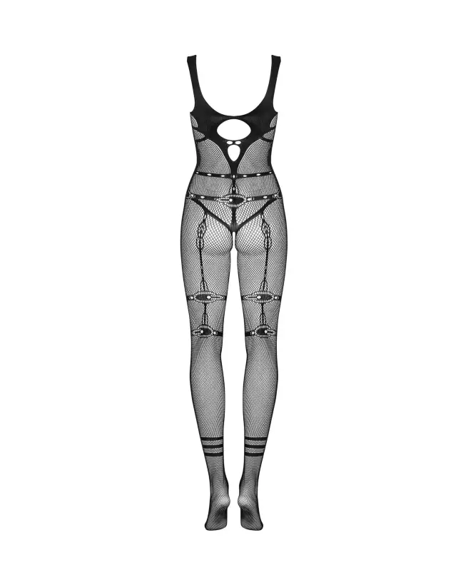 Photo du Bodystocking N123 Noir par Obsessive, lingerie élégante et séduisante-8