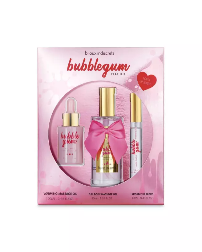 Image du Bubblegum Play Kit par Bijoux Indiscrets, ensemble pour plaisir intime-1