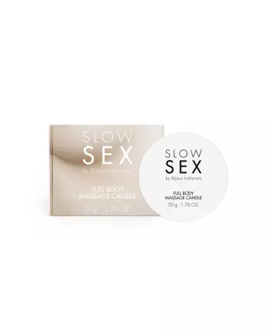 Bougie de massage Slow Sex Bijoux Indiscrets pour moments intimes et relaxation-1