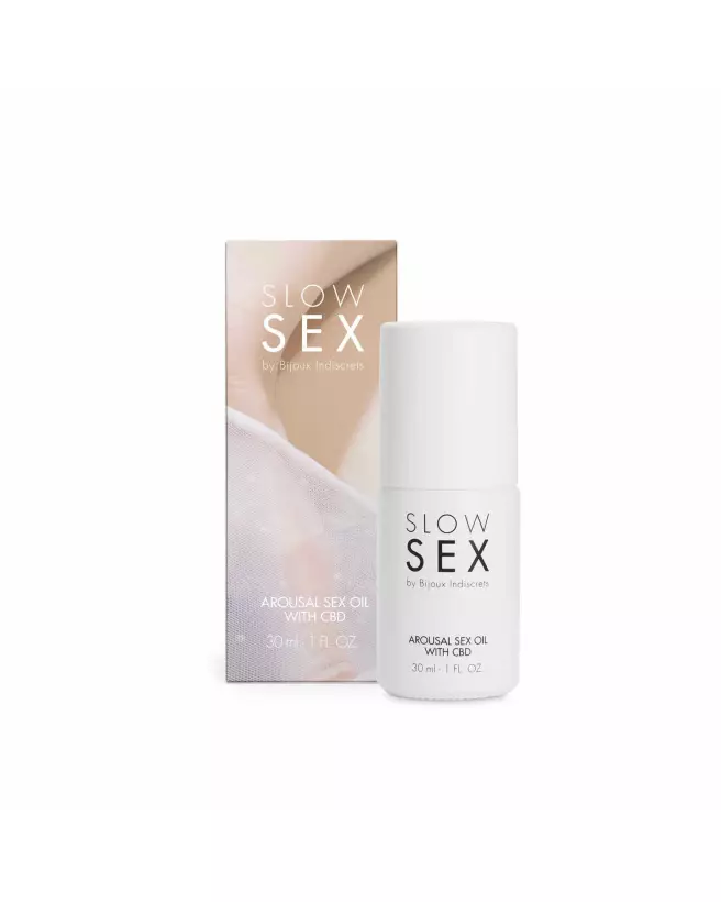 Huile sexuelle CBD Slow Sex Bijoux Indiscrets pour stimulation rapide et plaisir féminin-1