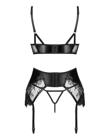 Photo de l'ensemble Leonela noir par Beauty Night, lingerie élégante et confortable-8
