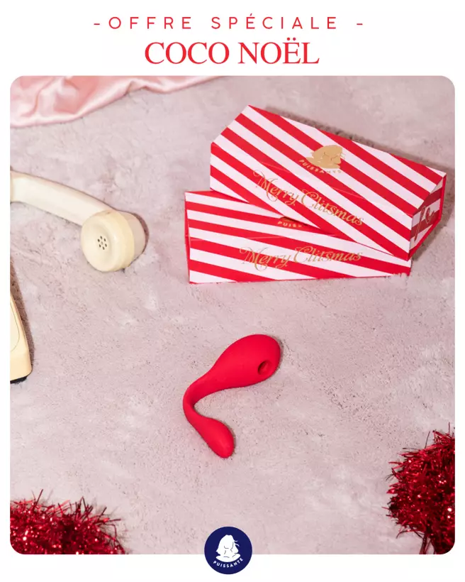Image du COCO de NOËL de Puissante, stimulateur clitoridien haut de gamme-13