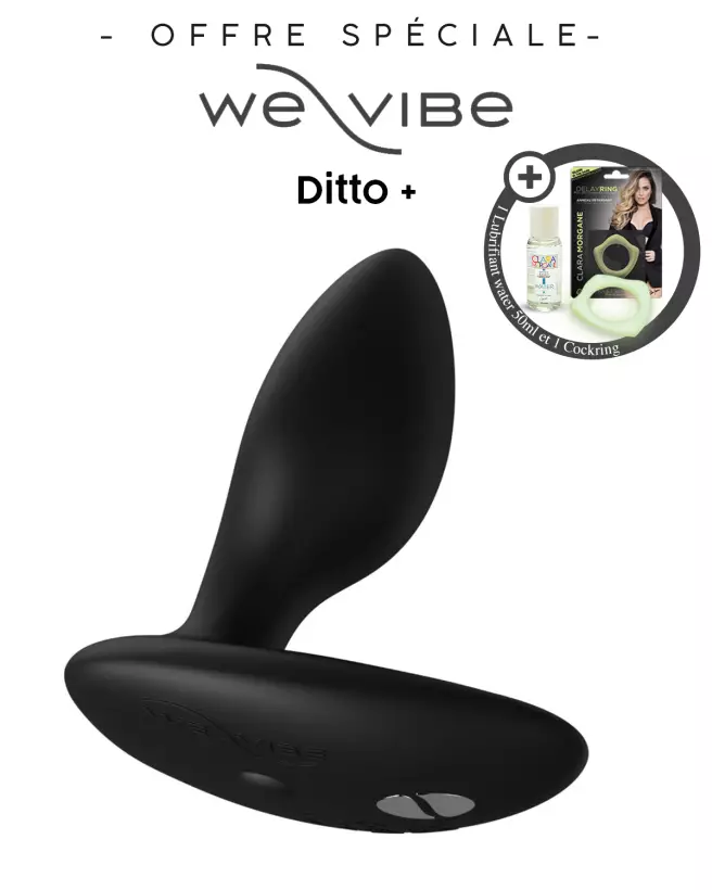 Image du Ditto+ de We-Vibe, plug anal innovant avec contrôle à distance-4