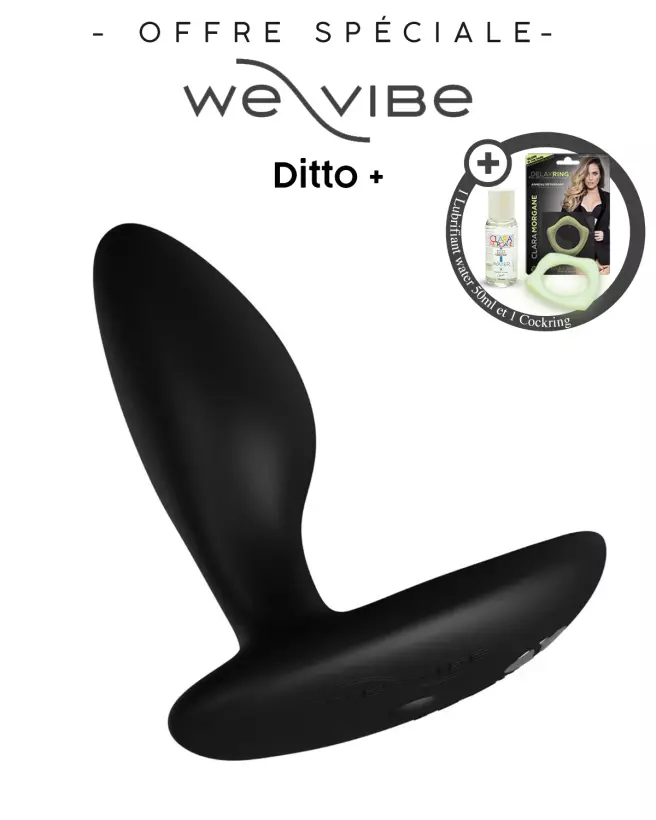 Image du Ditto+ de We-Vibe, plug anal innovant avec contrôle à distance-5