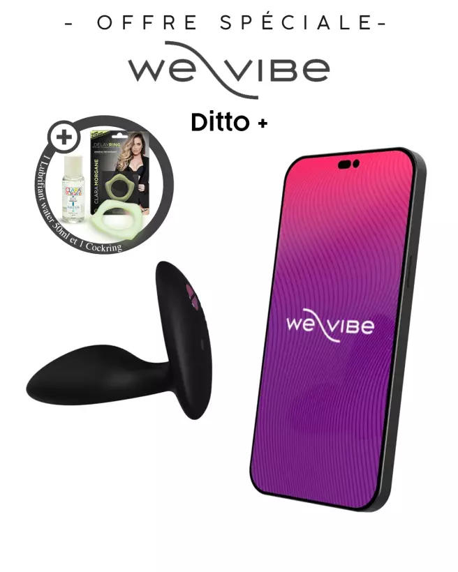 Image du Ditto+ de We-Vibe, plug anal innovant avec contrôle à distance-7