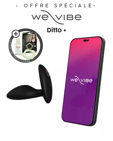 Image du Ditto+ de We-Vibe, plug anal innovant avec contrôle à distance-7