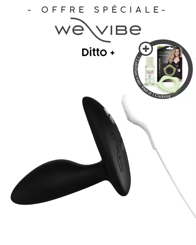 Image du Ditto+ de We-Vibe, plug anal innovant avec contrôle à distance-8