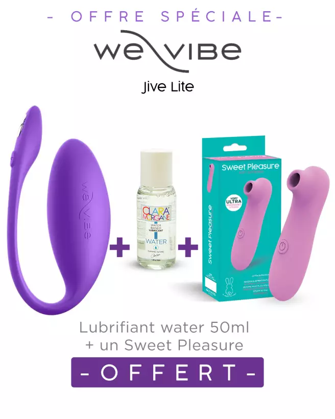 Image du We-Vibe Jive Lite, œuf vibrant télécommandé, discret et rechargeable-1