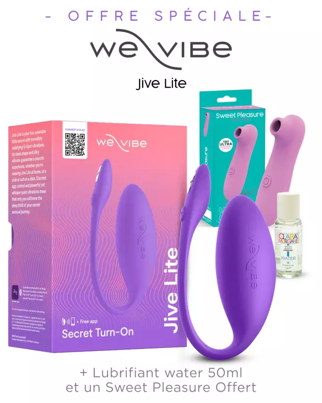 Image du We-Vibe Jive Lite, œuf vibrant télécommandé, discret et rechargeable-2