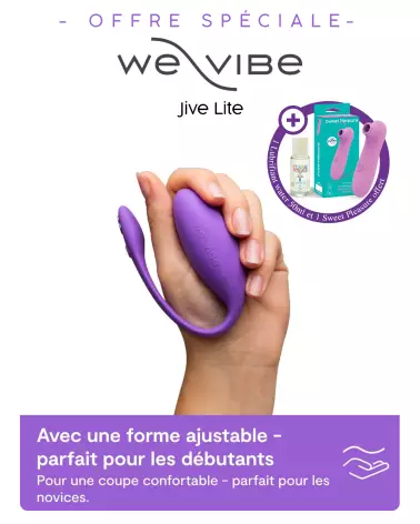 Image du We-Vibe Jive Lite, œuf vibrant télécommandé, discret et rechargeable-6