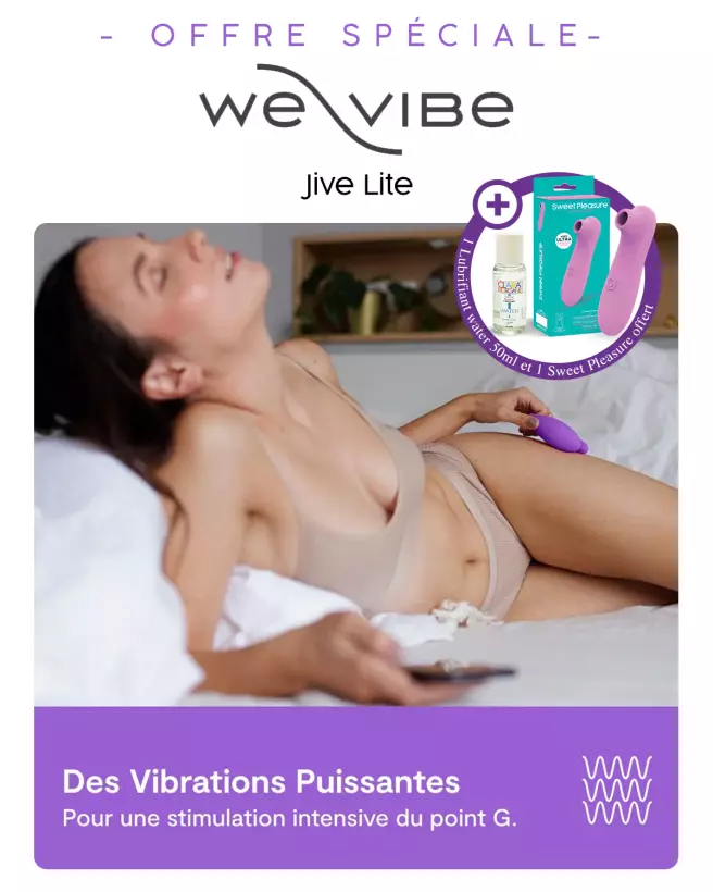 Image du We-Vibe Jive Lite, œuf vibrant télécommandé, discret et rechargeable-8
