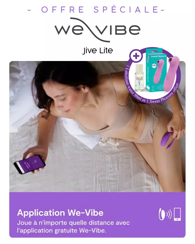 Image du We-Vibe Jive Lite, œuf vibrant télécommandé, discret et rechargeable-9