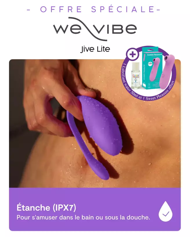 Image du We-Vibe Jive Lite, œuf vibrant télécommandé, discret et rechargeable-11