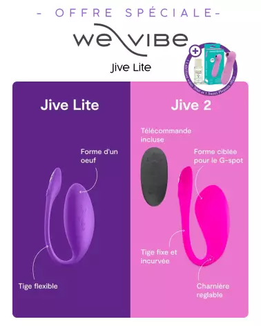 Image du We-Vibe Jive Lite, œuf vibrant télécommandé, discret et rechargeable-12