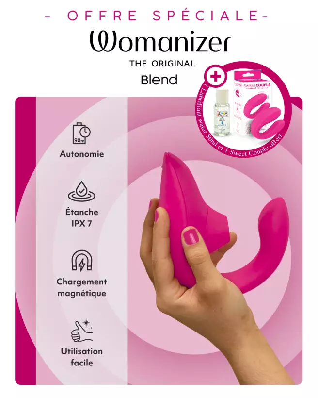 Photo du Womanizer Blend, stimulateur clitoridien sans contact de haute qualité-27