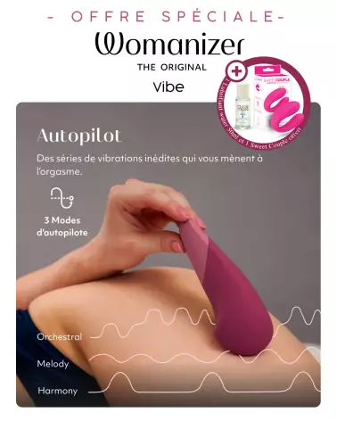 Stimulateur Clitoridien Womanizer Vibe - Découverte et Plaisir Intense - image 25