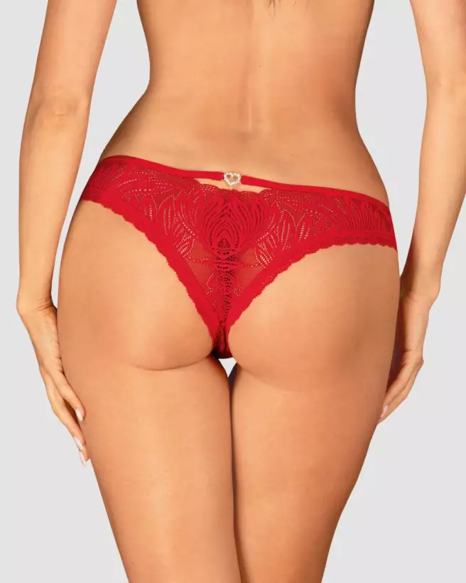 Culotte Chilisa rouge Obsessive, lingerie féminine sensuelle et confortable-10