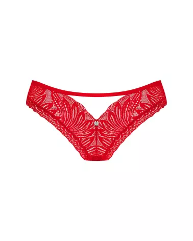 Culotte Chilisa rouge Obsessive, lingerie féminine sensuelle et confortable-11
