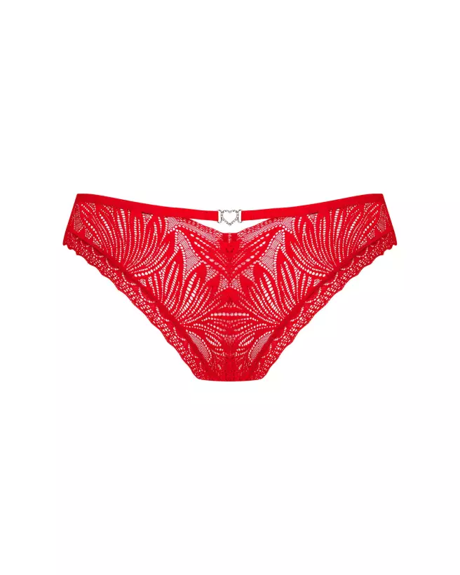 Culotte Chilisa rouge Obsessive, lingerie féminine sensuelle et confortable-12