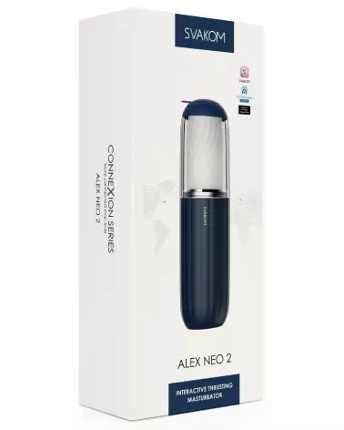 Image du masturbateur Alex Neo 2 de SVAKOM, design élégant et technologie de pointe pour une expérience intime optimale-1