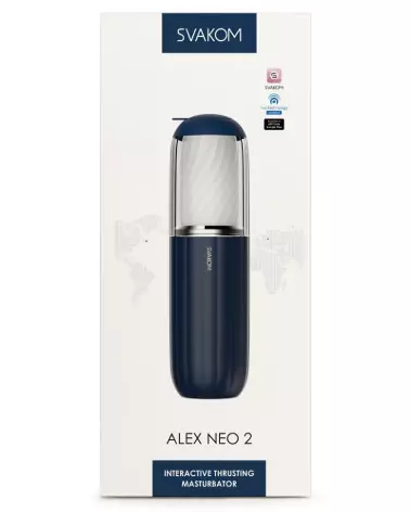 Image du masturbateur Alex Neo 2 de SVAKOM, design élégant et technologie de pointe pour une expérience intime optimale-6