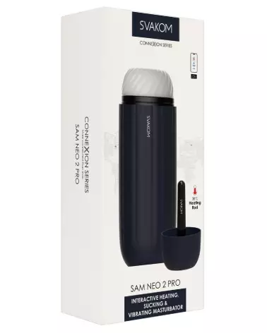 SVAKOM Sam Neo 2 Pro masturbateur interactif avec succion avancée et fonction chauffante-1