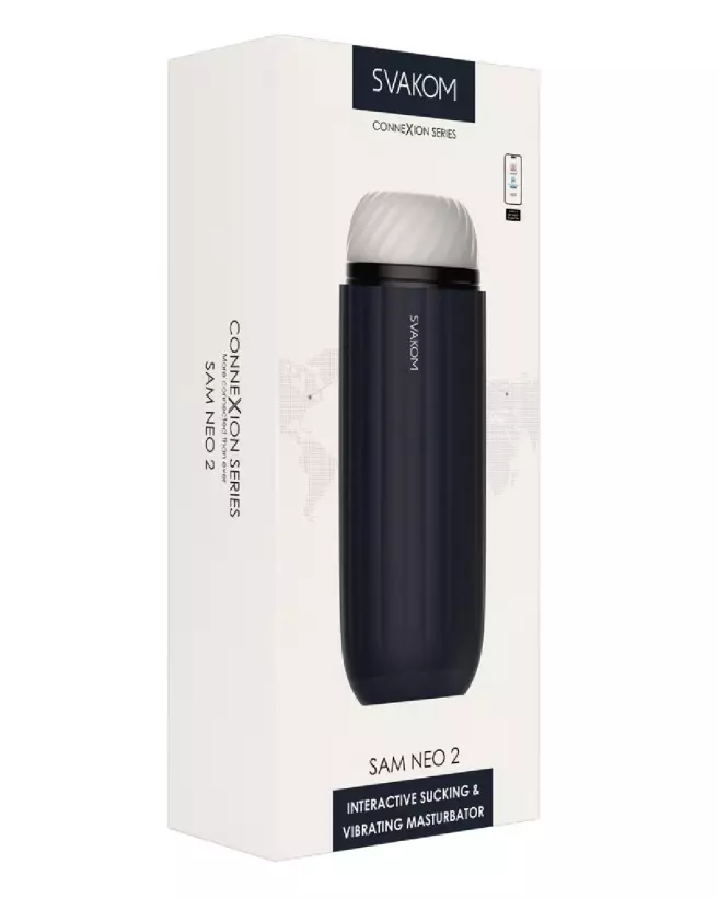 Image du masturbateur Sam Neo 2 par SVAKOM, expérience intime innovante-1