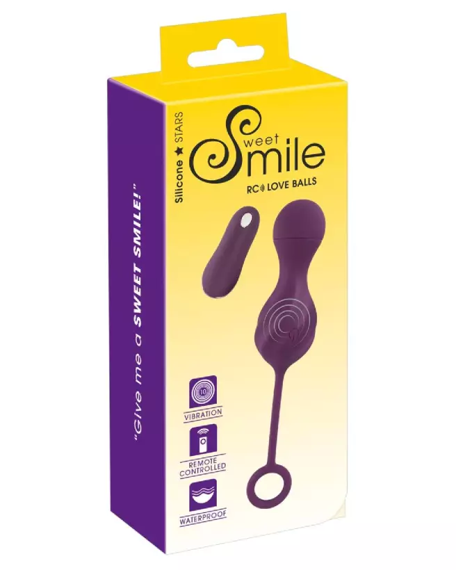 Image des Boules de Geisha Sweet Smile RC Love Balls avec contrôle à distance-1