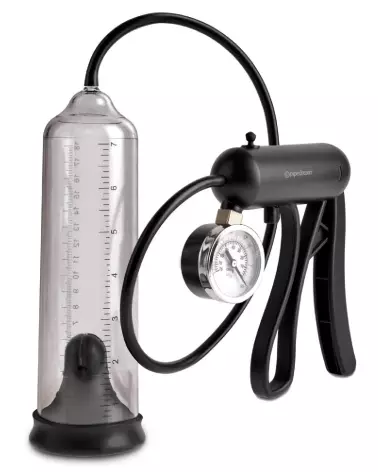 PW Pro-Gauge Power Pump Clear de Pump Worx pour amélioration masculine-2