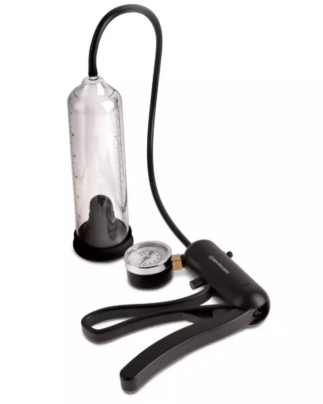 PW Pro-Gauge Power Pump Clear de Pump Worx pour amélioration masculine-3