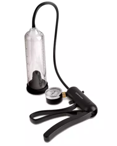 PW Pro-Gauge Power Pump Clear de Pump Worx pour amélioration masculine-3