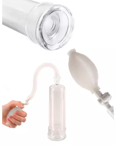 PW Beginner's Power Pump Clear image de pompe à pénis Pump Worx-5