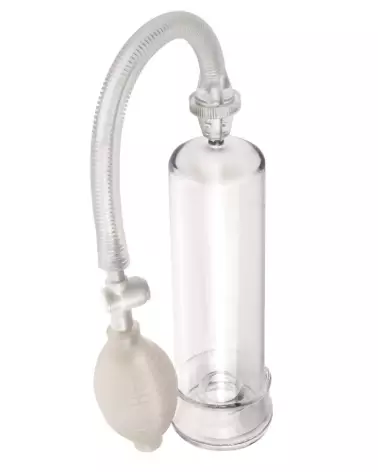 Image de la PW Beginner's Power Pump Clear de Pump Worx, pompe à pénis pour débutants-3