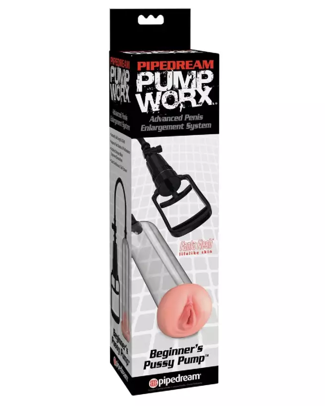 Image de la PW Beginner's Pussy Pump de Pump Worx, pompe à pénis pour débutants-1